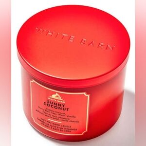 White Barn Red Sunny Coconut Candle
